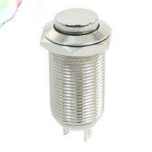 O metal que trava o interruptor de botão liso alto 12mm rosqueou spst ligar/desligar 2024 - compre barato