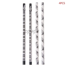 4pcs Musical Note Pencil HB Standard Pencil Music Stationery Piano Notes School Student Gift 2024 - buy cheap