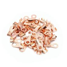 uxcell 50pcs OT-10A Copper Cable Lugs 5mm Dia Ring Wiring Connector Terminal for Car 2024 - buy cheap