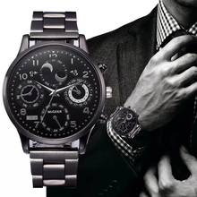 Relógios masculinos quartz, pulseira de marca de luxo para homens 2024 - compre barato