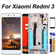 5.0 inch LCD For Xiaomi Redmi 3 LCD Display Touch Screen Digitizer Frame Assembly Glass Film For Redmi 3S Pro Repair Part 2024 - buy cheap