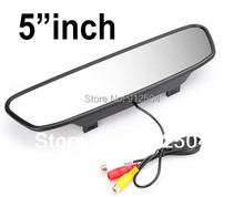 5" Digital TFT LCD Screen Resolution 800X400 16:9  Car Monitor Rearview Mirror Security Monitor Auto for Camera DVD VCR 2024 - buy cheap