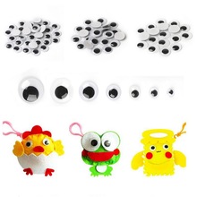 Pick Size 4-24mm Self-adhesive Googly Wiggly Eyes Eyeballs Plastic Doll Eyes for Toys Dolls Accessories DIY Craft Supplies 2024 - buy cheap