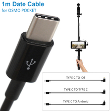 100cm TYPE-C to Android IOS Cable Data Conversion Line Cable for DJI OSMO POCKET Gimbal Accessories 2024 - buy cheap