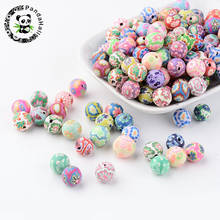 pandahall 20pcs 10mm Handmade Polymer Clay Round Beads for Jewelry Making Bracelets Neaklaces Earring 2024 - buy cheap