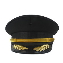 Alemanha Cortical Officer Visor Cap Chapéu Do Exército Chapéus Militares Cap Polícia Cosplay Presente de Natal Dia Das Bruxas Tamanho S M L XL 2024 - compre barato