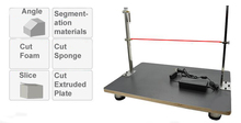 110V/220V Transverse Foam Cutting Machine 38*58cm Hot Wire Foam Cutter Table Foam Slitting Machine Styrofoam Cutter Tool 2024 - buy cheap