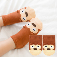 Newborn Cotton infant Anti-slip socks Baby socks floor socks Boys Girls Cute Cartoon animal Baby Toddler Socks #K4 2024 - buy cheap