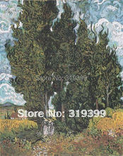 Vincent van gogh-lienzo de lino para pintura al óleo, lienzo con dos figuras, 100% hecho a mano, envío gratuito por DHL 2024 - compra barato