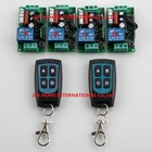 Interruptor sem fio 2015 v 1ch 10a, receptor e transmissor, sistema de controle remoto para porta de garagem 2026 - compre barato