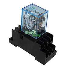 10Pcs Relay Omron MY4NJ  DC12V Small relay 5A 14PIN Coil DPDT With Socket Base 2024 - buy cheap
