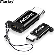 Marjay USB Type C OTG Adapter USB C Male to Micro USB OTG Cable Converter For Samsung S9 S10 Plus Xiaomi Huawei USB-C OTG 2024 - buy cheap