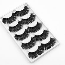 5 pairs of handmade cotton stalks 3D leeches false eyelashes cross messy intensive natural eyelashes stage makeup eyelashes 2024 - buy cheap