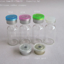 1000 pçs/lote 3ml frasco de vidro transparente com tampa flip fora mini soro óleo essencial frascos de vidro pequeno teste injeção amostra recipiente 2024 - compre barato