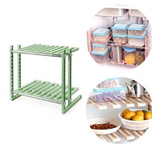 2018 New Arrivals Storage Holder Home Multi-function Adjustable Kitchen Shelf Bathroom Rack Stackable Storage Organizer 8 2024 - buy cheap