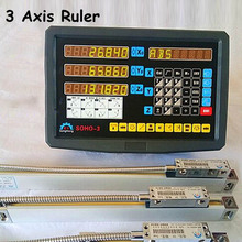 Complete Set Grating Ruler for Milling Machine DRO Lathe/ Lathe/ Drill Machine Digital Readout Lathe with Linear Scales 2024 - buy cheap