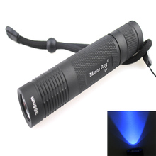 Manta Ray-linterna LED UV de 365nm, luz pequeña de tubo recto, 1x18650 2024 - compra barato