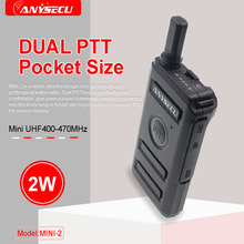 ANYSECU MINI-2 SC-600 RT18 PMR Mini Radio Walkie Talkie FRS Dual PTT VOX Two-way Radio portable transceiver Walkie-Talkie 2024 - buy cheap