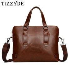 2018 New Fashion Vintage Luxury Men Briefcases Shoulder Bag Messenger Bags  Briefcase Male Casual Handbag Bolsa YZ560-C 2024 - buy cheap