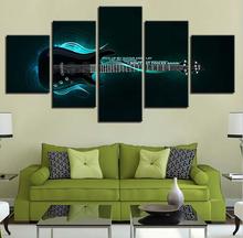 Home Living Room Wall Decoration Modern HD Printing 5 Pieces Music Instruments Art Painting Frame Modular Poster Canvas Pictures 2024 - buy cheap