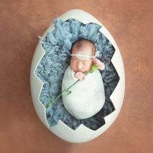 Carcasa de huevo para fotografía de recién nacido, nido de bebé bonito, utilería para fotos de bebé, # P0426 2024 - compra barato