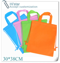 30*38CM 20pcs  hot sell in Poland Non woven drawstring bag / Pp non woven shopping bag / Non woven polypropylene bag 2024 - buy cheap