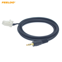 FEELDO 10pcs Car 3.5MM Male Jack AUX-IN Socket Audio Cable for Suzuki SX4 Grand Vitara Swift Jimny Extension Wire Adapter #6053 2024 - buy cheap