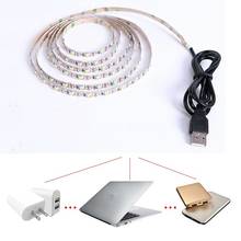 USB Cable Power DC5V 50CM 1M 2M 3M 4M 5M LED strip light SMD3528 Flexible non waterproof indoor strip For TV Background Lighting 2024 - buy cheap
