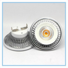 5 unids/lote 15W de alta potencia AR111 COB ES111 QR111 lámpara LED regulable blanco cálido blanco frío G53 LED Bombilla luz 60 grados LED proyector 2024 - compra barato