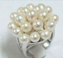FREE shipping> >>> Noblest White Akoya Cultured Pearl Ring 7 8 9 GH11+2 2024 - buy cheap