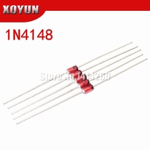100pcs/lot  1N4148 IN4148 High-speed switching diodes Do-35 2024 - buy cheap