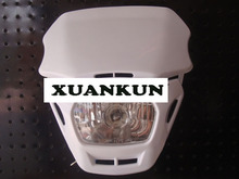 Xuun polegar 250 farol de alta temporada mini motocross luzes laterais farol de conversão giratório girassol 2024 - compre barato