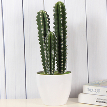 Cactus Artificial grande de espuma de plástico, plantas suculentas, flores para decoración de mesa de oficina en casa, bricolaje, planta de desierto 2024 - compra barato
