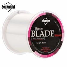 Seaknight marca série 500m náilon linha de pesca monofilamento material peixe linha 2-35lb mono náilon 2024 - compre barato