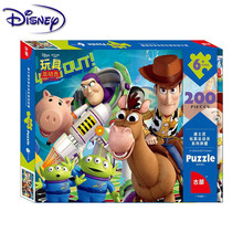 Disney Toy Story 4 jigsaw Puzzle 200 Pieces of Paper Adult Intelligence Box Marvel Avengers Puzzles Toys for Children Gift 2024 - buy cheap