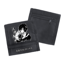 Anime Bungou Stray Dogs Wallets Zipper Coin Pocket Men's Wallet with Coin Purse Short Design Male Purses Cartera 2024 - buy cheap