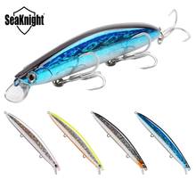 4PCS/Lot SeaKnight SK008 Minnow Fishing Lures 20g 125mm 0.3~0.9M Artificial Bait Hard Fishing Lure Set Wobbler Bait With 3 Hooks 2024 - buy cheap