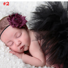 Soft Baby Pink Tutu Newborn Tulle Tutu Skirt Princess Girls Tutu and Headband Set Newborn Photography Prop TS050 2024 - buy cheap