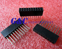 20 piezas 2X10 Pin 2,54mm apilable 11mm patas largas hembra protector de cabecera 2024 - compra barato