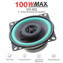 1 Piece 4 Inch 100W Car HiFi Coaxial Speaker Vehicle Door Auto Audio Music Stereo Subwoofer Full Range Frequency Speakers 2024 - buy cheap
