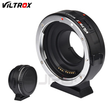 Viltrox EF-M1 адаптер кольцо Крепление объектива AF Автофокус для Canon EF/EF-S объектив для микро M4/3 камеры как для Panasonic Olympus 2024 - купить недорого