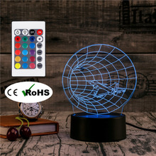 3D Led Novety Lighting Creative Gift Night Light  Table Lamp Black Hole Light Led Home Corridor Hotel Party Atmosphere Lights 2024 - buy cheap