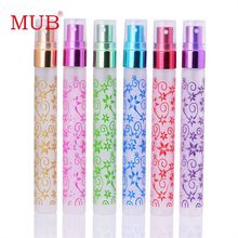 MUB - 10ml (60pcs/lot) Fashion Empty Frosted Glass Sprayer Bottle Refillable Perfume Bottle Atomizer Pump Cosmetic Containers 2024 - buy cheap