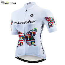 Weimostar Mountain Bike Clothing Summer Pro Cycling Jersey National Team Racing Sport Cycling Shirt Breathable Bicycle Jersey 2024 - buy cheap