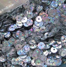 50g 5mm Flat Round Sequins For Crafts PVC DIY Sewing Laser Silver New Arrival Confetti 2024 - buy cheap