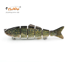 New Product Fishing Lure 6 Segment Swimbait Crankbait Hard Bait Slow 25g 12cm Fishing hook Fishing Tackle FL6-L07 2024 - buy cheap