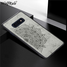 Cover For SSamsung Galaxy S10e Hard Phone Case For Samsung S10e Shcokproof Soft TPU Fabric Texture Cover SM-G970F 5.8" 2024 - buy cheap
