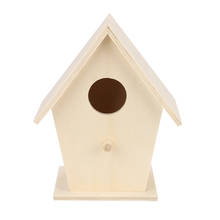 Новое гнездо Dox Nest House Bird House Garden Yard украшение для Птиц Деревянная коробка для домашних животных Прямая поставка # T2 2024 - купить недорого