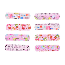 50PCs/lot  First Aid Emergency Kit Waterproof Breathable Cute Cartoon Band Aid Hemostasis Adhesive BandagesFor Kids Children 2024 - buy cheap