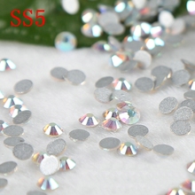 Free shipping 1440pcs ss5 Crystal Glass AB Machine Cut Strass Non Hot Fix Rhinestones For Nail Art rhinestones 2024 - buy cheap